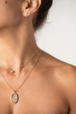 Yellow Sapphire Shaker Necklace