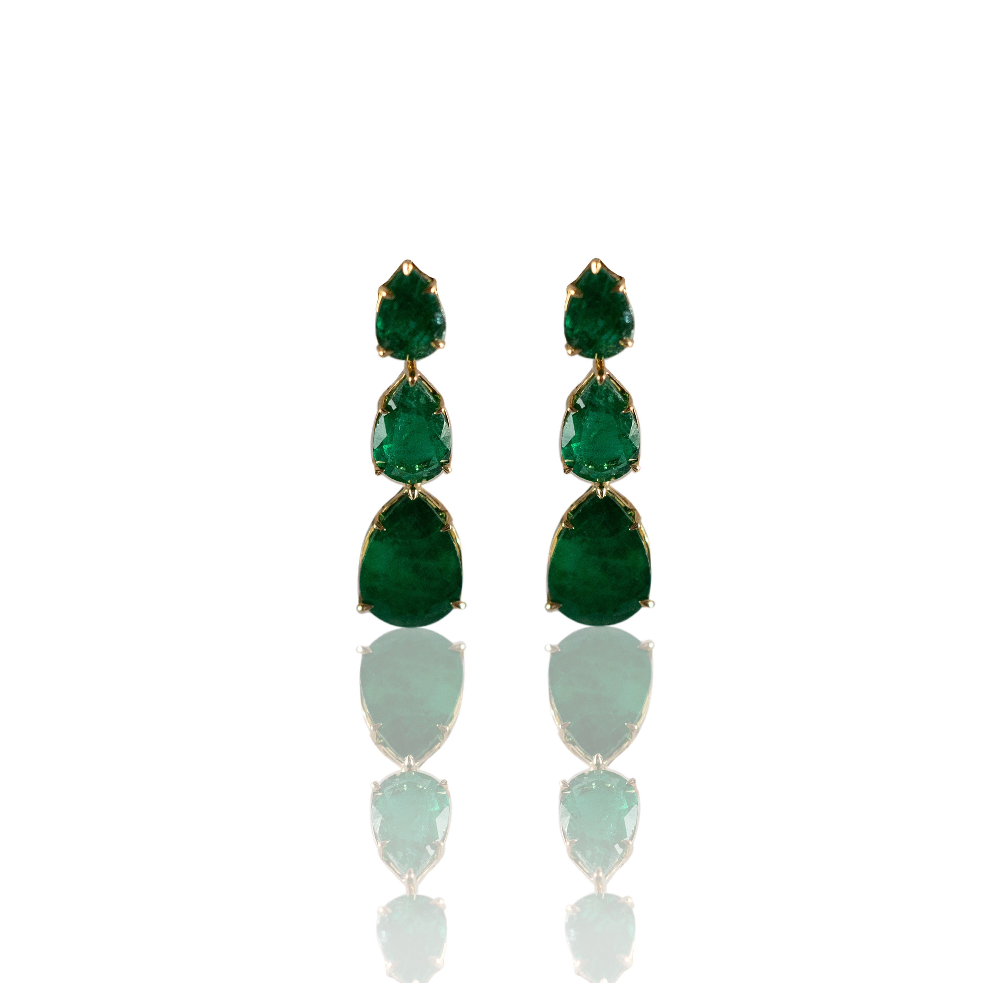 Emerald earrings top near me