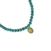 Opal & Turquoise Bead Necklace (Oval)