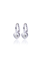 Floating Diamond Studs (Heart)