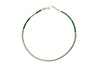 The Enamoured Tennis Necklace (Green)