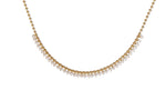 Mini Floating Diamond Tennis Necklace