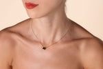 Emerald Rock Necklace (Octagon Shape)