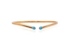 Napoli Slim Necklace (Turquoise)