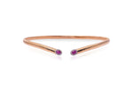Napoli Slim Necklace (Ruby)