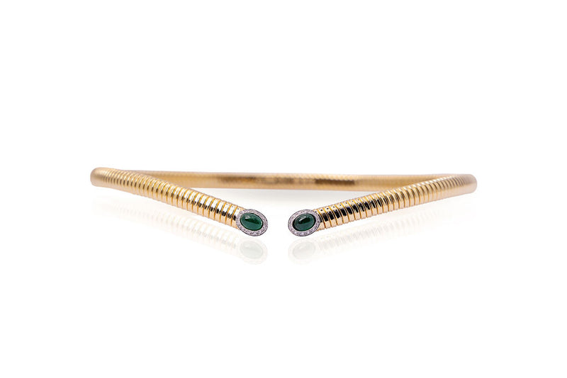 Napoli Slim Necklace (Emerald)