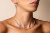 Maquise Diamond Tennis Necklace (Bezel-Set)
