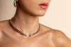 Napoli Slim Necklace (Turquoise)