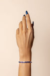 Blue Sapphire Tennis Bracelet (Bezel-Set)