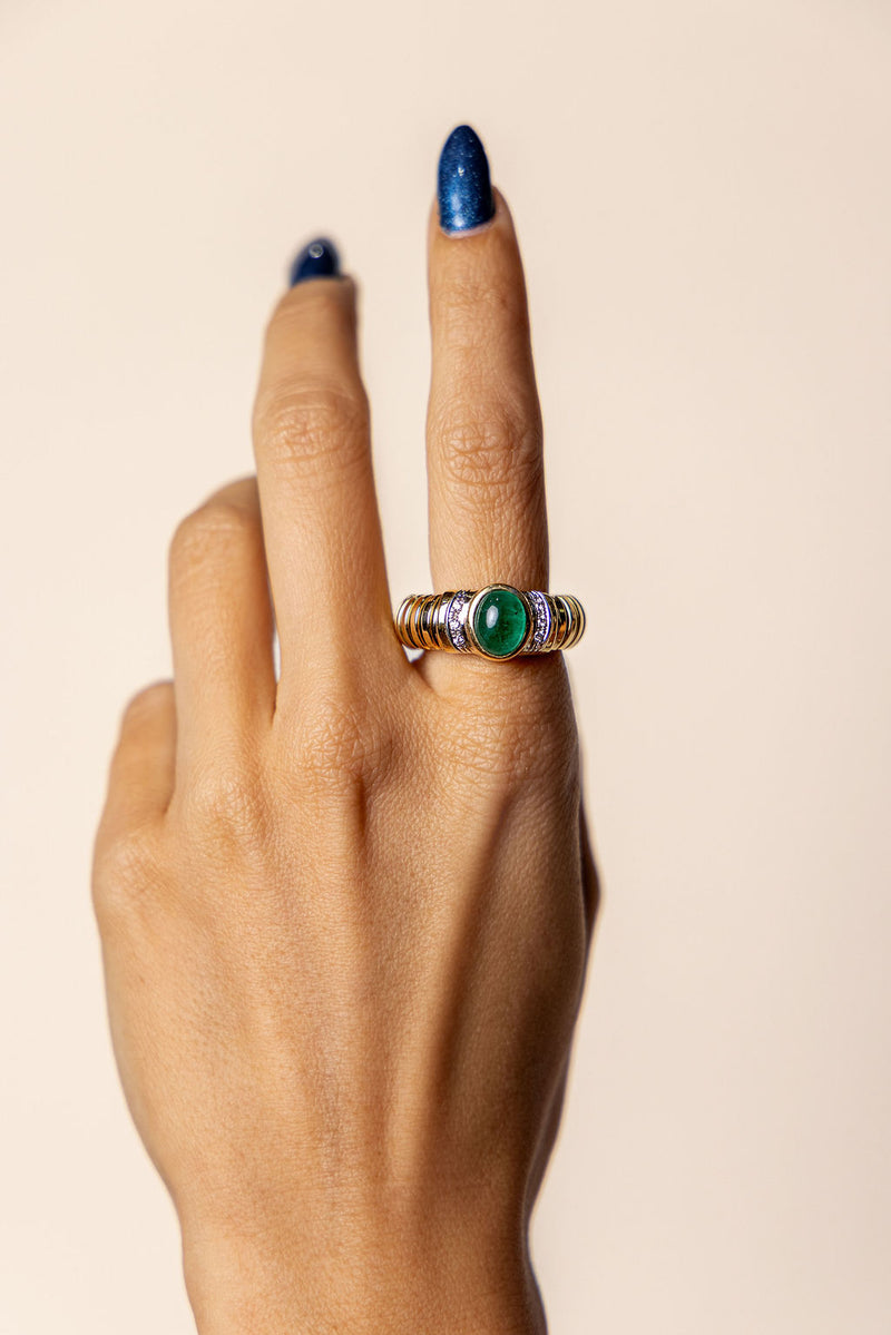 Napoli Slim Ring (Emerald)