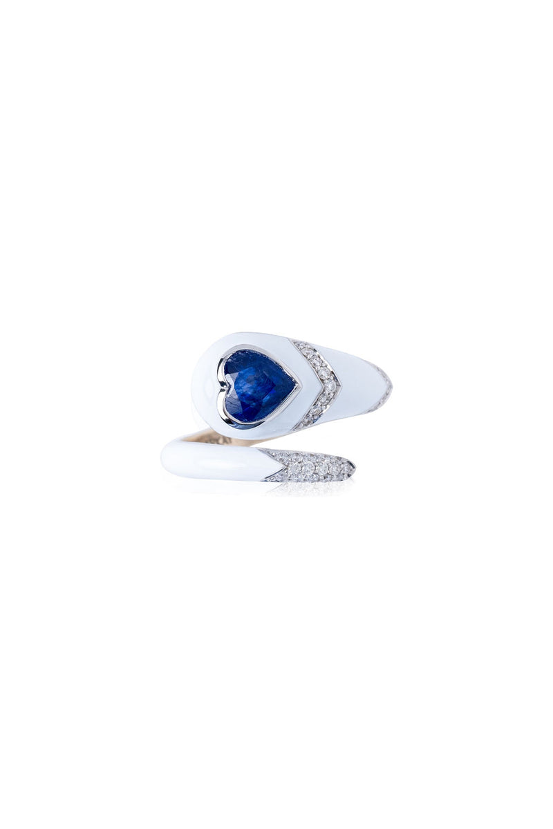 The Enamoured Ring (Sapphire)