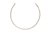 Bezel-Set Diamond Tennis Pear Necklace
