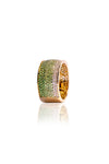 Emerald & Diamond Ombre Ring