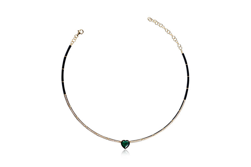 The Enamoured Necklace (Emerald)