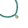 Opal & Turquoise Bead Necklace (Pear)
