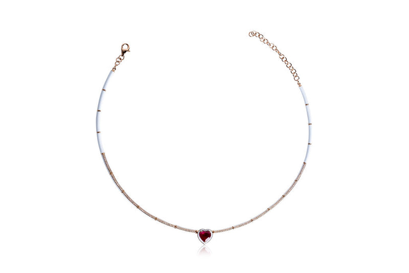 The Enamoured Necklace (Ruby)