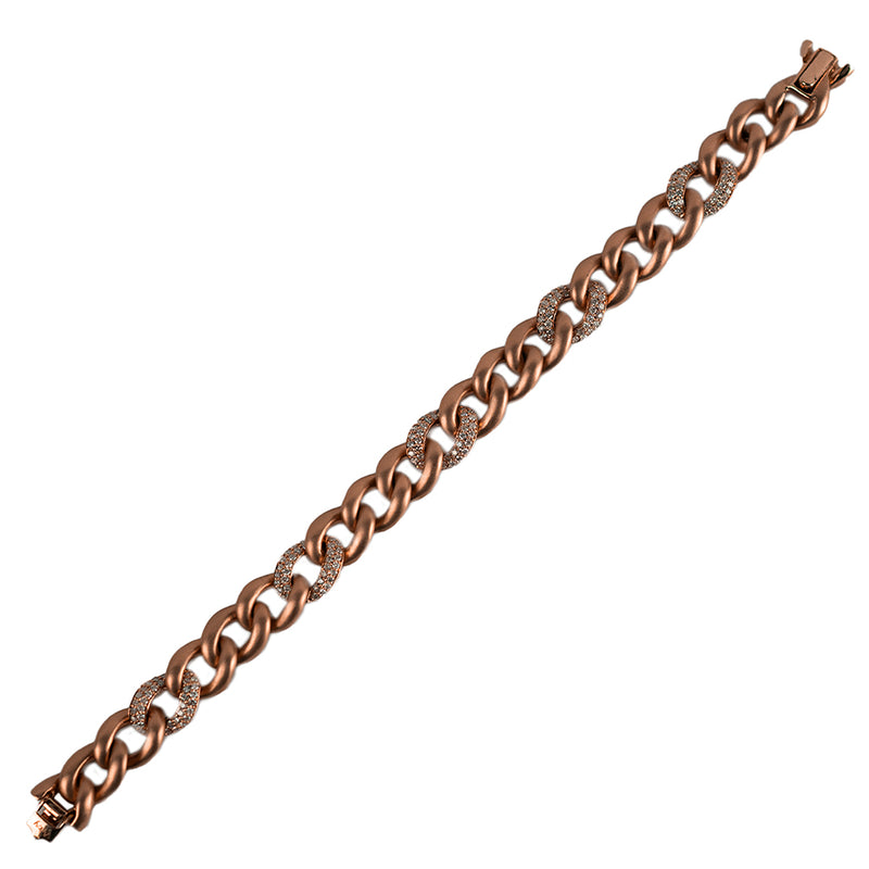 Diamond Link Bracelet (Matte)