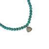 Opal & Turquoise Bead Necklace (Trillion-Cut)