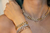 Diamond Link Necklace (Matte)