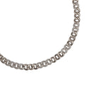 Diamond Link Necklace (Matte)