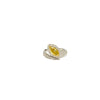 Fancy Yellow Diamond Snake Ring (Marquise-Cut)